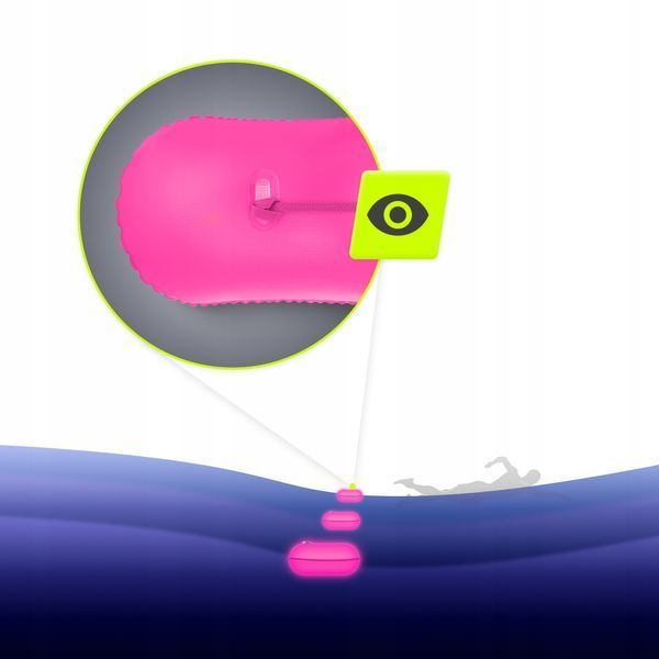 TSUNAMI Basic inflatable swim buoy Pink