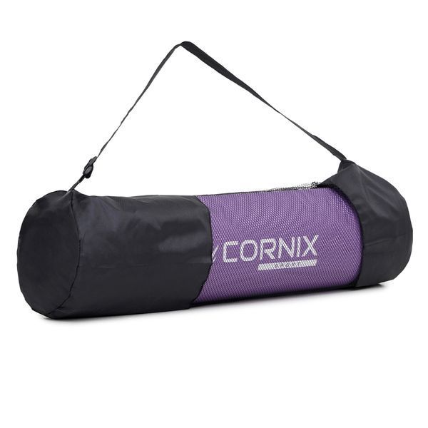 Килимок спортивний Cornix NBR 183 &times; 61 &times; 1 см для йоги та фітнесу XR-0011 Violet &mdash; фото