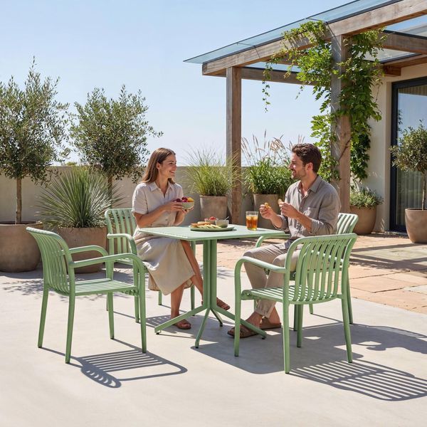 Di Volio MIRIA Garden Table 80 cm, Green