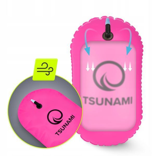 TSUNAMI Basic inflatable swim buoy Pink
