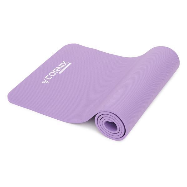 Килимок спортивний Cornix NBR 183 &times; 61 &times; 1 см для йоги та фітнесу XR-0011 Violet &mdash; фото