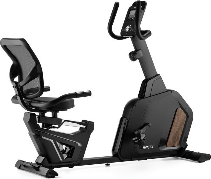 Gymtek XBR5000 magnetic recumbent exercise bike, up to 135 kg, black