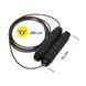 Скакалка для кросфіту Cornix Speed Rope Classic XR-0149 з підшипниками, чорна &mdash; фото 5