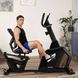 Gymtek XBR5000 magnetic recumbent exercise bike, up to 135 kg, black