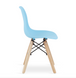 Leobert Zubi Children's Chair with Backrest, Blue