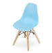 Leobert Zubi Children's Chair with Backrest, Blue
