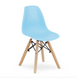 Leobert Zubi Children's Chair with Backrest, Blue