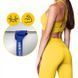 4FIZJO Power Band Resistance Loop 64 mm 36-46 kg Rubber Fitness and Sports Band Blue