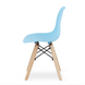 Leobert Zubi Children's Chair with Backrest, Blue