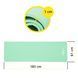Килимок спортивний Cornix NBR 183 &times; 61 &times; 1 см для йоги та фітнесу XR-0491 Light Green &mdash; фото 3