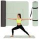 Actiget TPE Sports Mat 183 &times; 61 &times; 0.6 cm for Yoga and Fitness ACT0022 Mint/Black