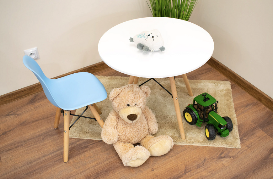 Leobert Zubi Children's Chair with Backrest, Blue