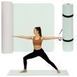 Килимок спортивний Actiget TPE 183 &times; 61 &times; 0.6 см для йоги та фітнесу ACT0024 Mint/Grey