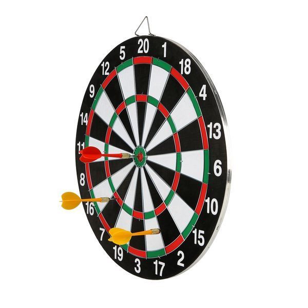 Дартс Cornix Dartboard Game XR-0391 двосторонній, 2 в 1, 36,5 см, різнобарвний &mdash; фото