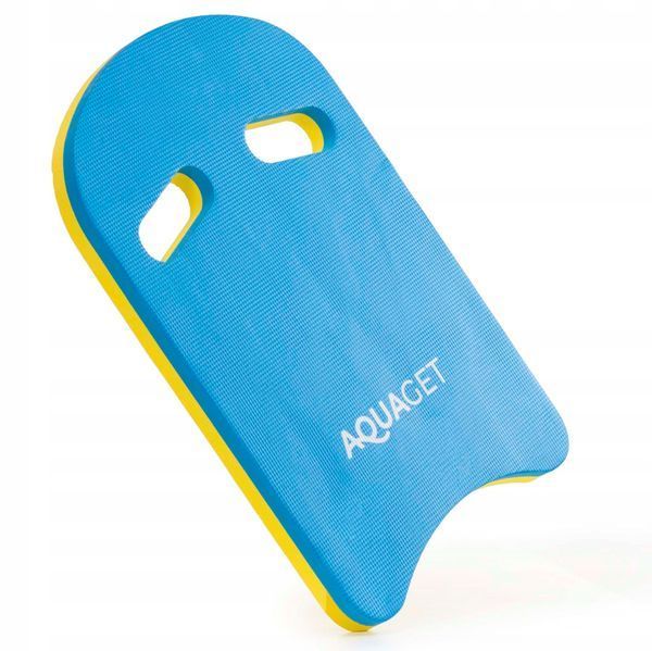 Aquaget AQ0059 Swim Board, Training, Sky Blue/Yellow