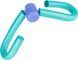 Gymtek Butterfly Resistance Trainer 13-23 kg, Neoprene, Turquoise
