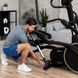 Орбітрек Hop-Sport HS-250CF Jucon чорно-золотистий, електромагнітний, до 150 кг, золотисто-синій &mdash; фото 6