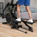 Орбітрек Hop-Sport HS-250CF Jucon чорно-золотистий, електромагнітний, до 150 кг, золотисто-синій &mdash; фото 5