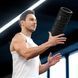 Масажний ролик Gymtek для йоги та фітнесу EVA 33*14 см, 33 см, чорно-білий