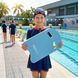 Aquaget AQ0059 Swim Board, Training, Sky Blue/Yellow