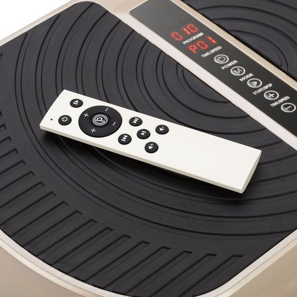 Вібраційна платформа GYMTEK XP300, до 150 кг, золотистий
