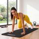 Cornix NBR sports mat 183 &times; 61 &times; 1.5 cm for yoga and fitness XR-0495 Black