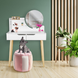 Jumi Scandi dressing table with drawers, white