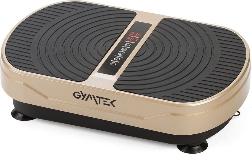 Вібраційна платформа GYMTEK XP300, до 150 кг, золотистий