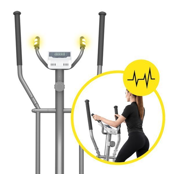 Cornix Fiona magnetic elliptical trainer, up to 130 kg, white/grey