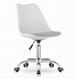 Leobert Alba Office Chair, White-Grey
