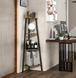 Етажерка Costway Leo кутова в стилі Loft, розмір 36 &times; 34 &times; 126 &mdash; фото 1