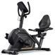 Hop-Sport HS-120L Ravel Recumbent Exercise Bike, Electromagnetic, Up to 120 kg, Black and Gold