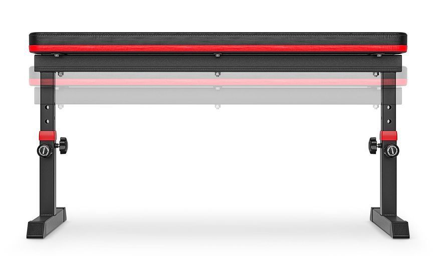 Набір Hop-Sport Premium 38кг з лавою HS-1025 Pro, штангою та гантелями