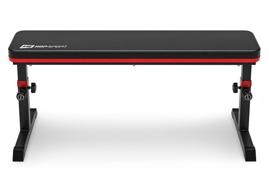 Набір Hop-Sport Premium 38кг з лавою HS-1025 Pro, штангою та гантелями
